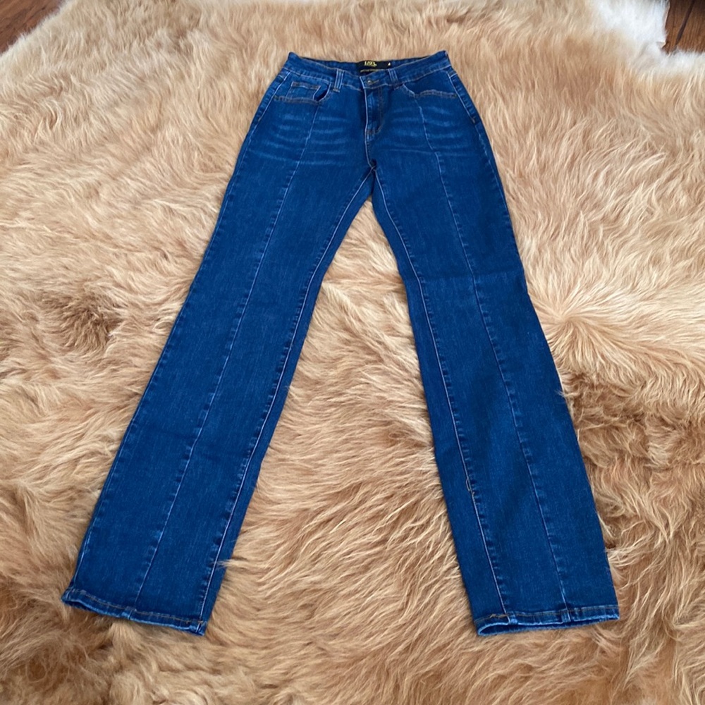 Lucky & Blessed high rise straight #037